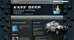 Desktop Screenshot of kneedeepplumbing.com.au